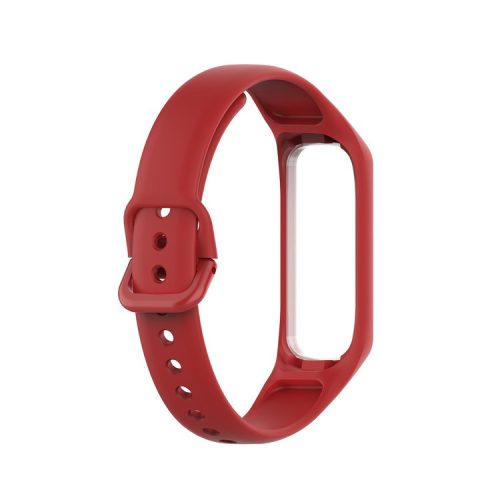 Smart Watch Band Silicone Wrist Strap for Samsung Galaxy Fit2 - Red