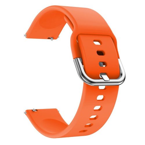 Soft Silicone Smart Watch Strap Replacement Watch Band for Samsung Galaxy Watch Active / Galaxy Watch Active2 20MM - Orange