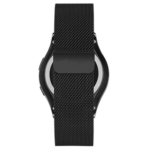 20mm Magnetic Milanese Loop Metal Watch Band for Huawei Watch 2 - Black