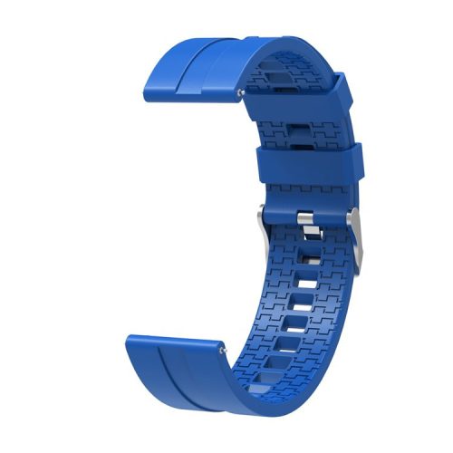 22mm Silicone Watch Strap Replacement Adjustable Watch Band for Huawei Watch GT - Blue