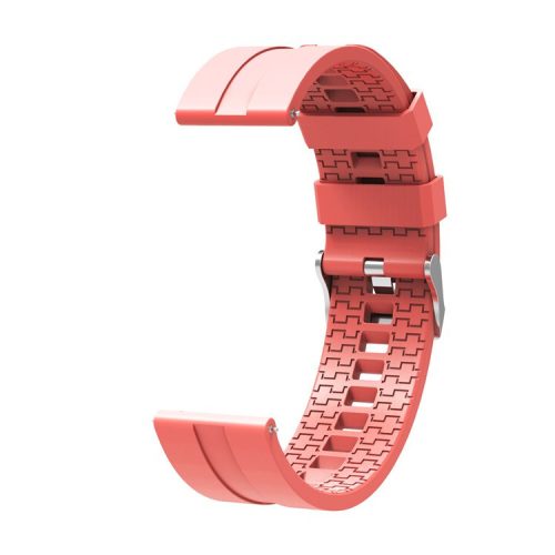 22mm Silicone Watch Strap Replacement Adjustable Watch Band for Huawei Watch GT - Pink