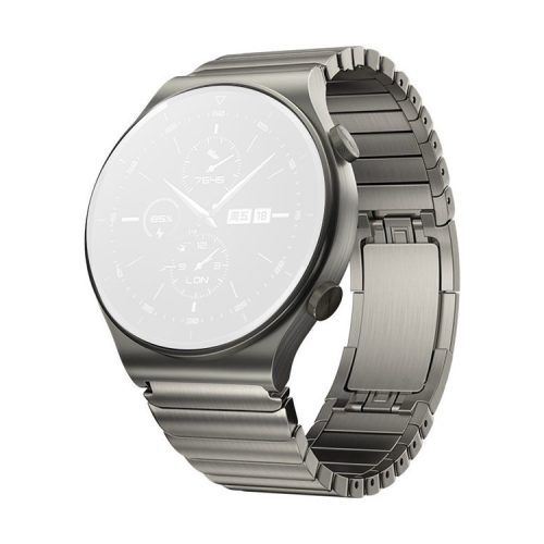 22MM Stylish Stainless Steel Watch Band Replacement Wrist Strap for Huawei Watch GT 2 Pro - Light Grey