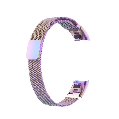 Adjustable Stainless Steel Milanese Watch Bracelet Smart Watch Band Watchband Strap for Huawei Honor 5 / Honor 4 ENC CRS-B19 CRS-B19S - Purple