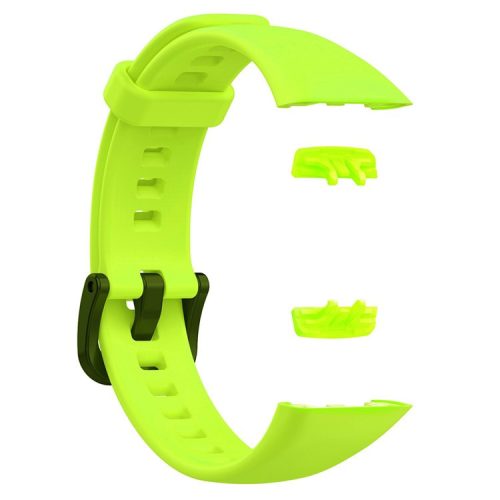 For Huawei Band 6 / Band 6 Pro / Honor Band 6 TPU Sport Strap Replacement Watch Band - Lime