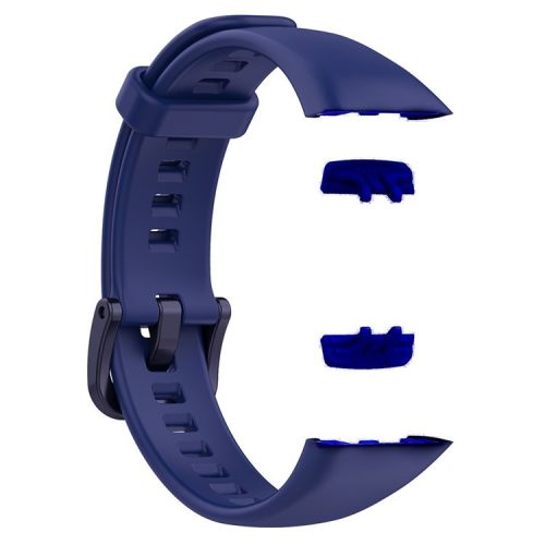 For Huawei Band 6 / Band 6 Pro / Honor Band 6 TPU Sport Strap Replacement Watch Band - Midnight Blue