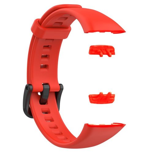 For Huawei Band 6 / Band 6 Pro / Honor Band 6 TPU Sport Strap Replacement Watch Band - Red