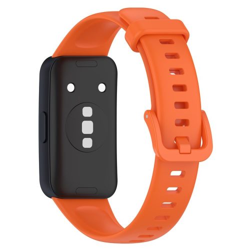 For Huawei Band 8 / Band 8 NFC / Band 9 / Band 9 NFC Silicone Strap Waterproof Soft Watch Band - Orange