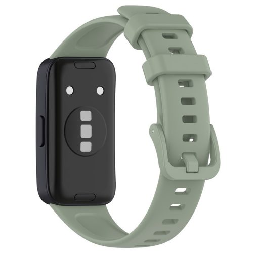 For Huawei Band 8 / Band 8 NFC / Band 9 / Band 9 NFC Silicone Watch Bands Waterproof Sport Watchband Strap - Light Green