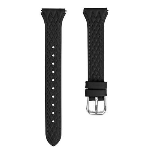 For Huawei Watch 2 / GT 2 42mm / GT 3 42mm Replacement Band Top-Layer Cow Leather Watch Strap - Black