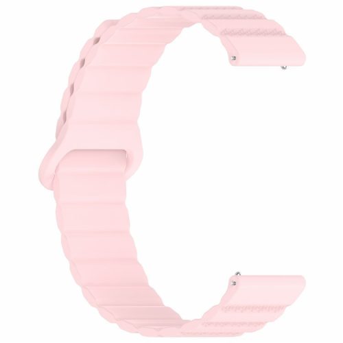 For Huawei Watch 4 / 4 Pro / GT 4 46mm Magnetic Strap 22mm Universal Silicone Watch Band - Pink