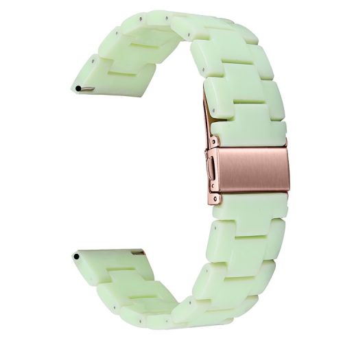 For Huawei Watch 4 Pro / Watch GT 3 / 2 46mm Replacement Watch Band Waterproof 22mm Resin Watch Strap - Avocado Green