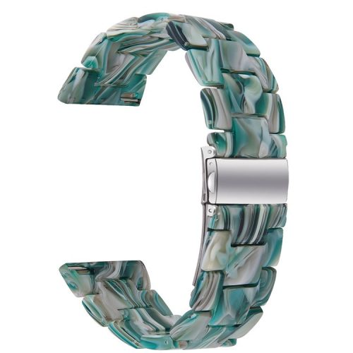 For Huawei Watch 4 Pro / Watch GT 3 / 2 46mm Replacement Watch Band Waterproof 22mm Resin Watch Strap - Green