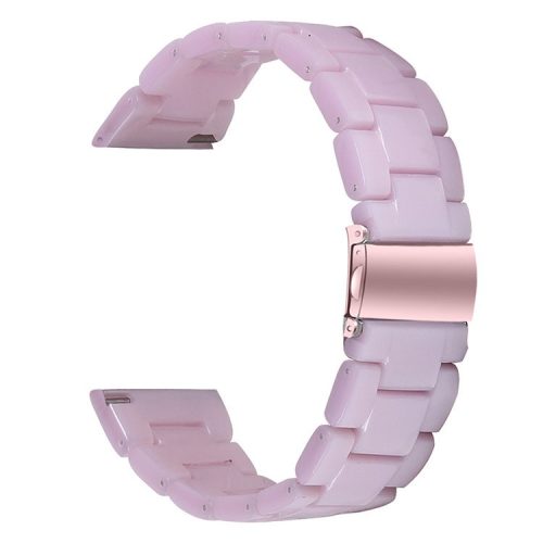 For Huawei Watch 4 Pro / Watch GT 3 / 2 46mm Replacement Watch Band Waterproof 22mm Resin Watch Strap - Light Purple