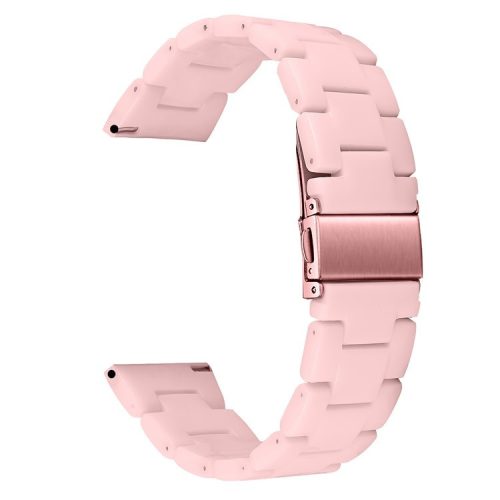 For Huawei Watch 4 Pro / Watch GT 3 / 2 46mm Replacement Watch Band Waterproof 22mm Resin Watch Strap - Pink