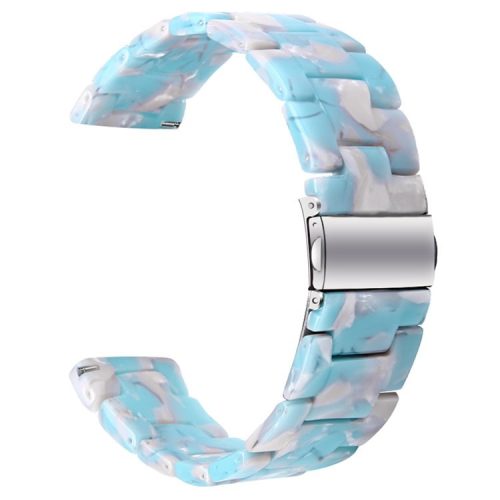 For Huawei Watch 4 Pro / Watch GT 3 / 2 46mm Resin Watch Band 22mm Waterproof Quick Release Watch Strap - Sky Blue