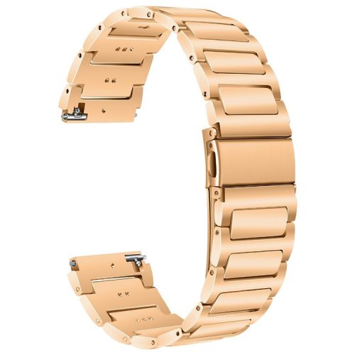 KALEBOL For Huawei Watch 4 / 4 Pro / GT 4 46mm Watch Strap 22mm Zinc Alloy Metal Band - Rose Gold