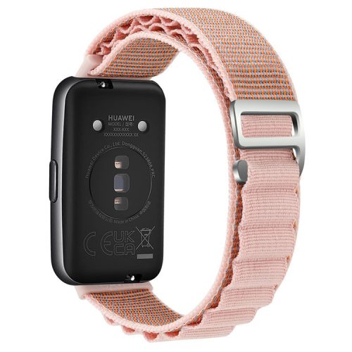 KALEBOL KLB-GSNL-001 for Huawei Band 7 Wrist Band Adjustable Nylon Breathable Straps - Pink