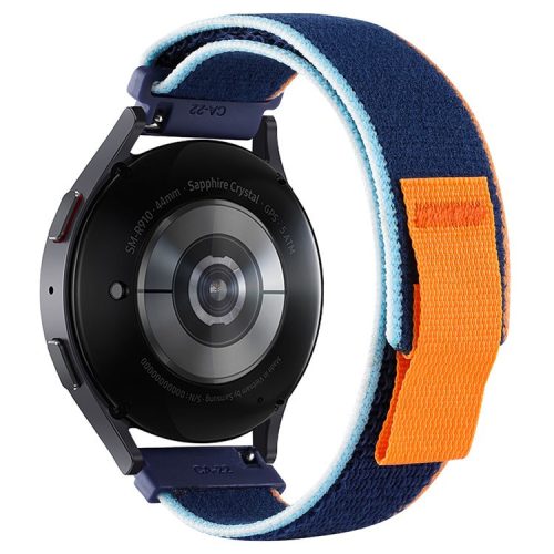 KALEBOL KLB-YJNLHH-001 for Samsung Galaxy Watch3 45mm / Huawei Watch GT4 46mm Wristband Sport Strap 22mm - Navy Blue