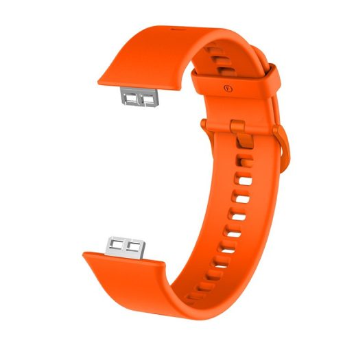 Soft Silicone Watch Strap for Huawei Watch Fit - Orange