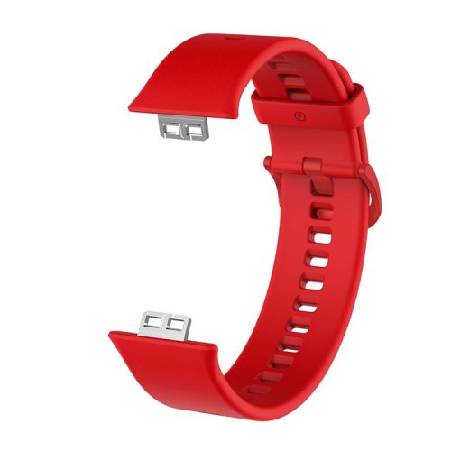 Soft Silicone Watch Strap for Huawei Watch Fit - Red