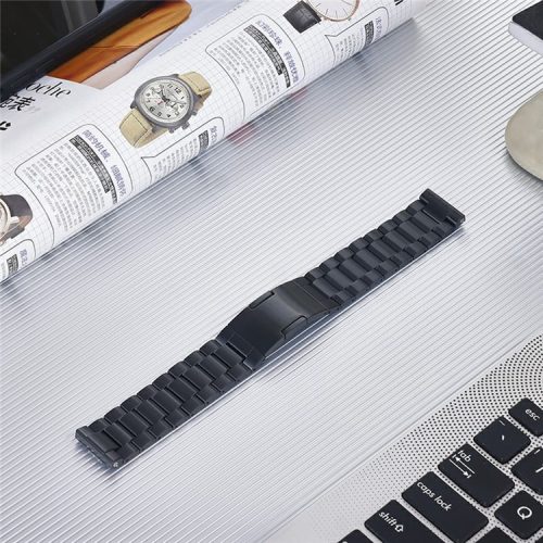 Titanium Alloy Strap for Huawei Watch GT 4 / GT 3 / GT 2 46mm Universal 22mm Watch Band - Black