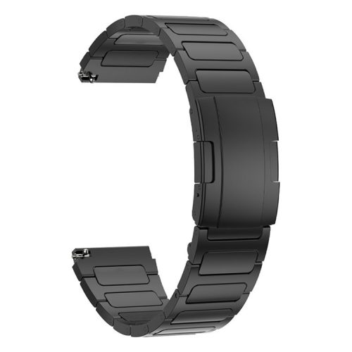 Titanium Alloy Wristband for Huawei Watch 4 / Watch 4 Pro , Tortoise Buckle 22mm Watch Strap Bracelet - Black