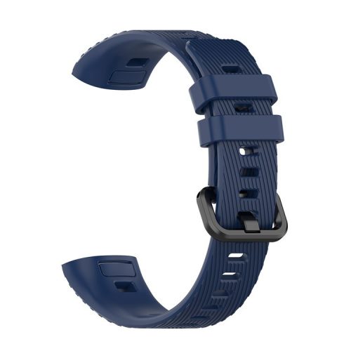 TPU Smart Bracelet Strap Replacement Band for Huawei Band 4 Pro - Dark Blue