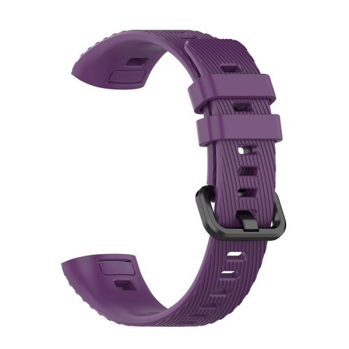 TPU Smart Bracelet Strap Replacement Band for Huawei Band 4 Pro - Purple